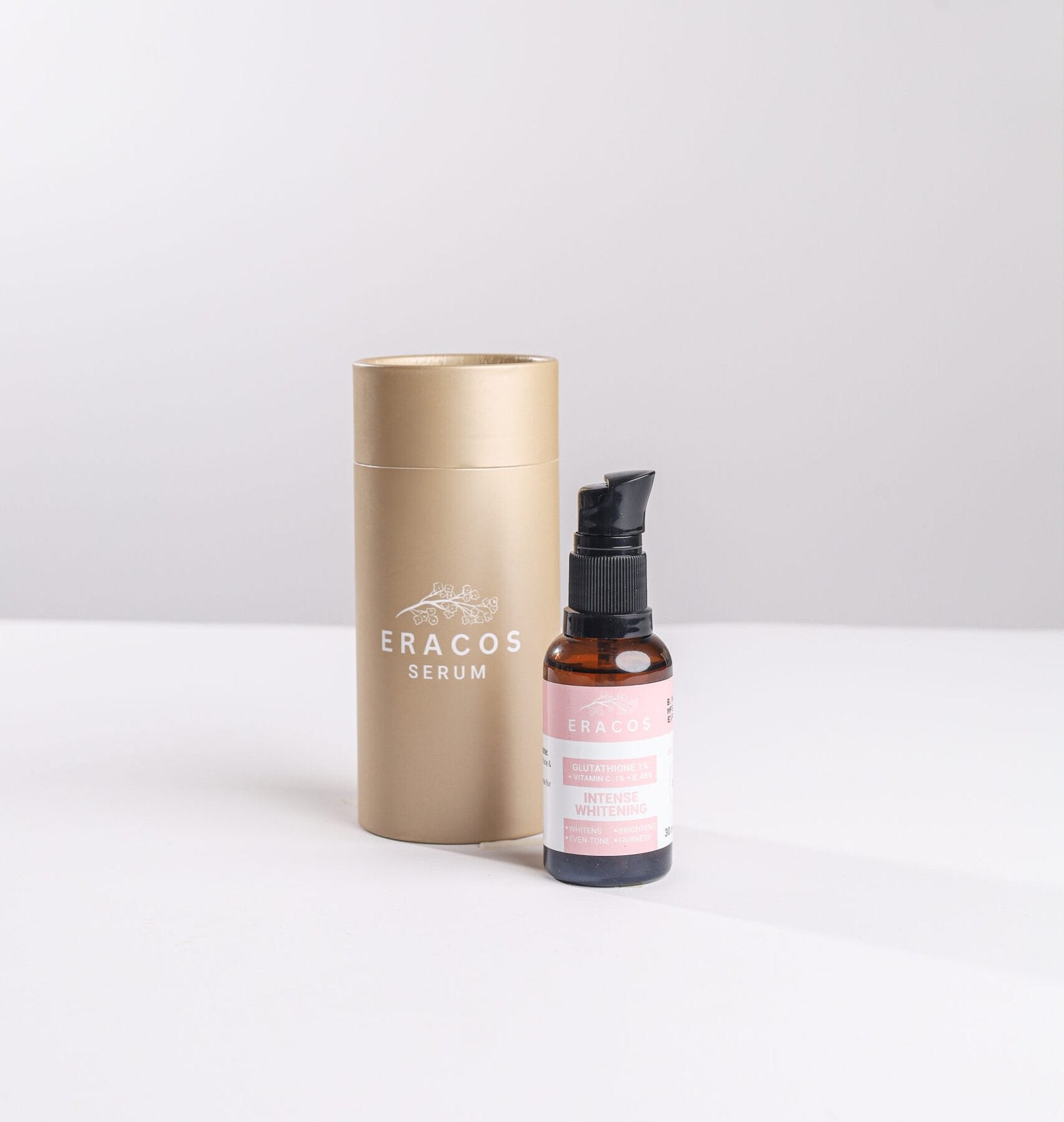 Intense Whitening Serum  Glutathione + Vitamin C + Vitamin E  Eracos